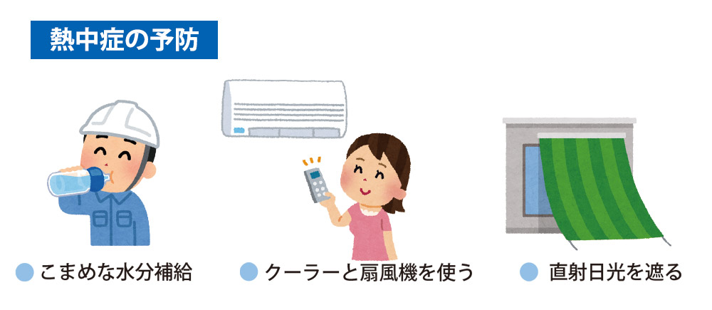 熱中症の予防法